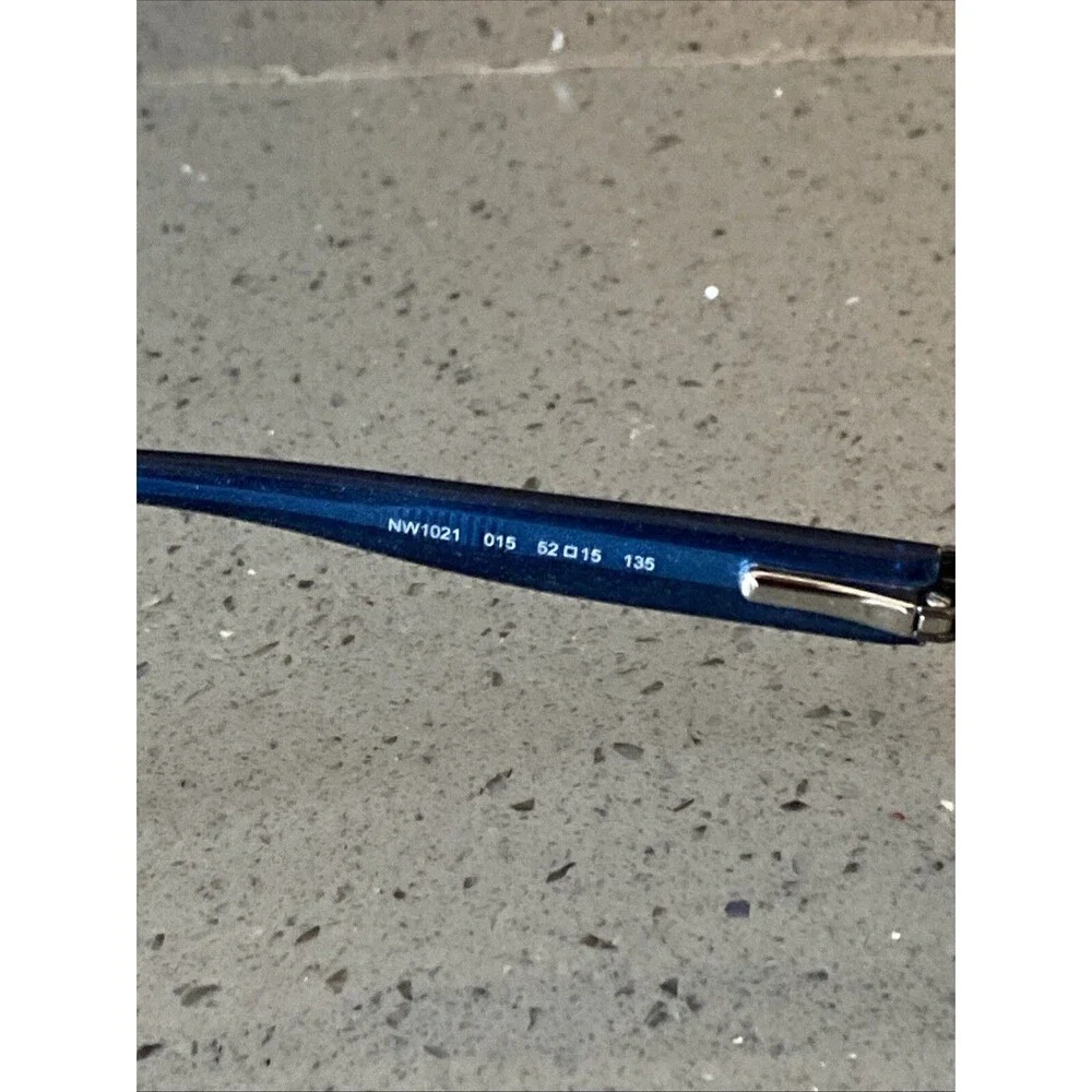 Nine West Eyeglass Frames ONLY NW1021 015 Full Rim Blue Galaxy 52-15-135